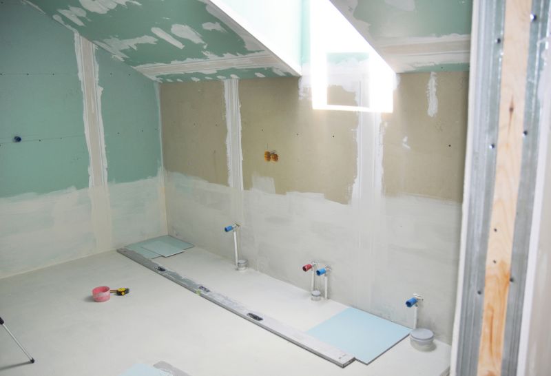 Contractor Working on Bathroom